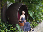 Madeline Pebbled Leather Hobo Bag, Camera Purse in Brown